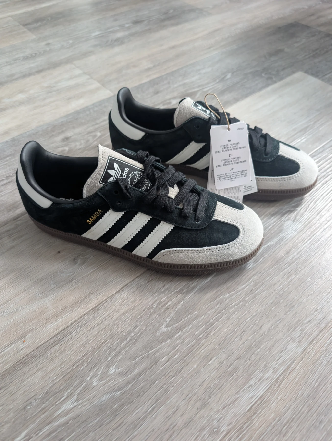 Brand New Adidas Originals Samba OG Women’s - Black/Grey (UK 5.5)