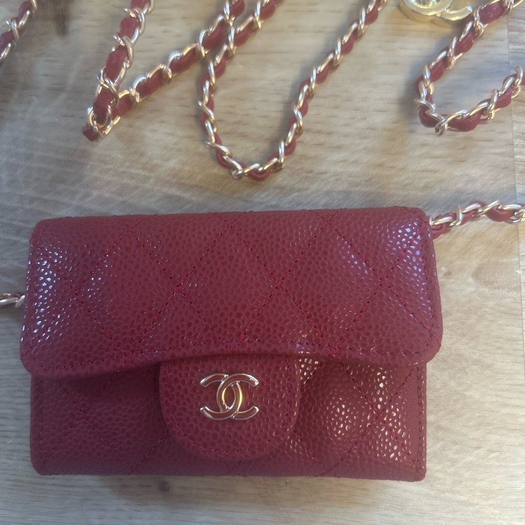 Chanel card holder