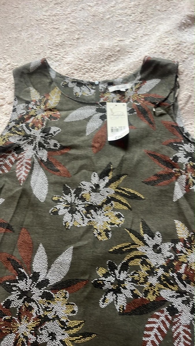 Peakcocks Linen Dress