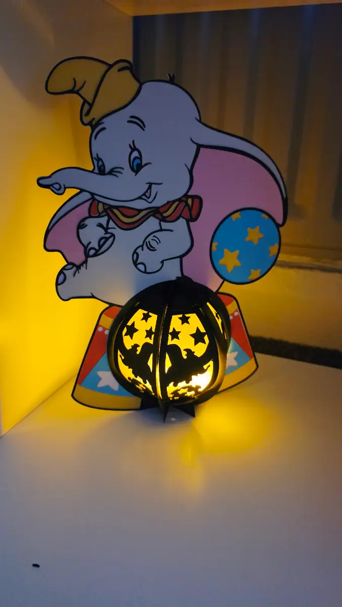 Make your own dumbo lantern kit! Decoration! Light! Craft! Activity!