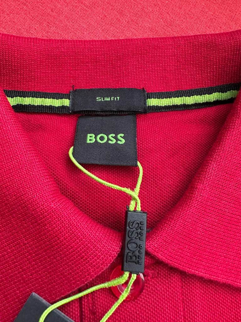 Boss Men's polo shirt. Size -Medium