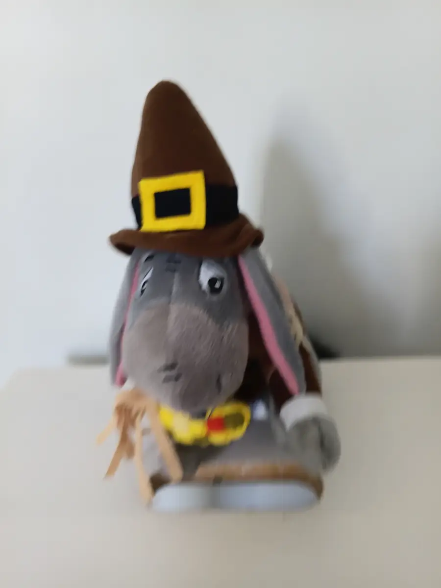 Vintage Disney Parks 2002 Pilgrim Eeyore Plush - Thanksgiving 2002