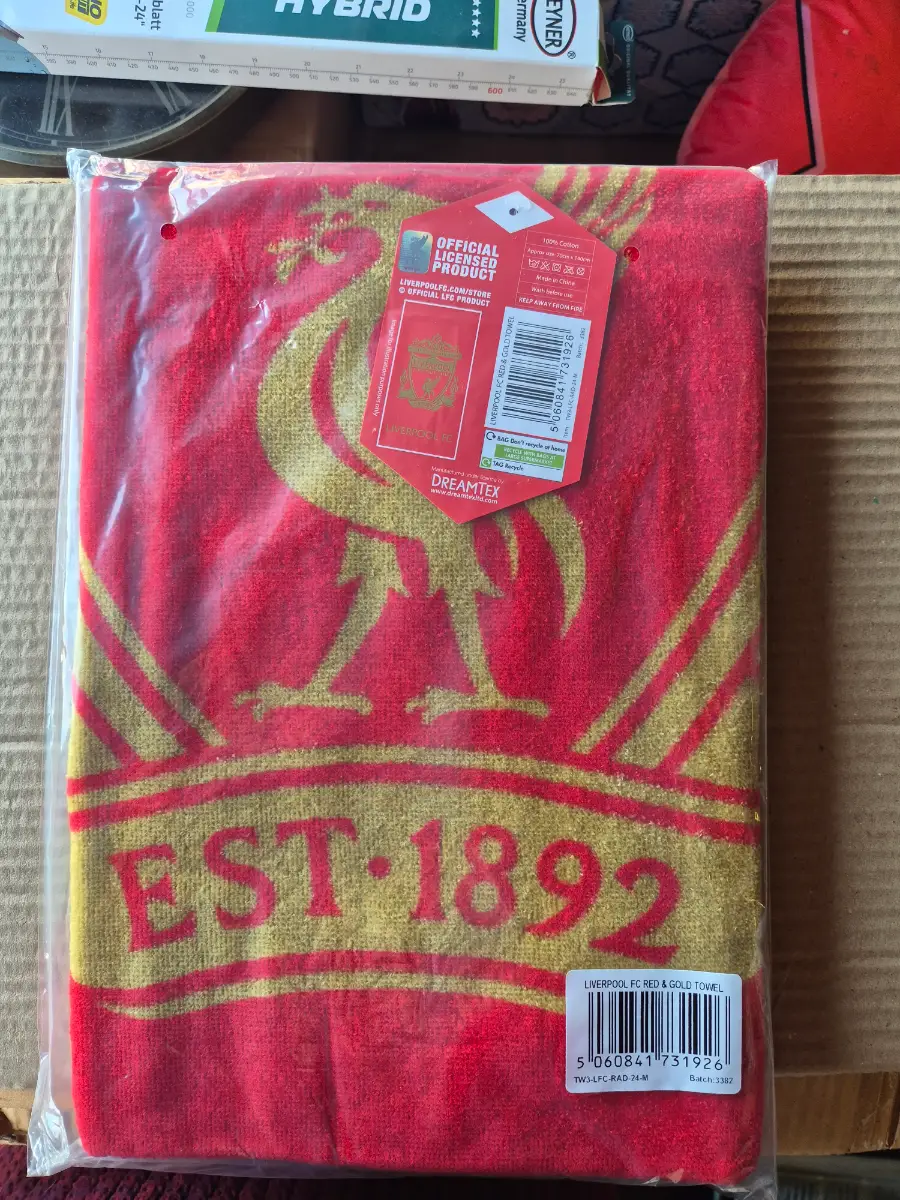 Liverpool fc gym , beach towel