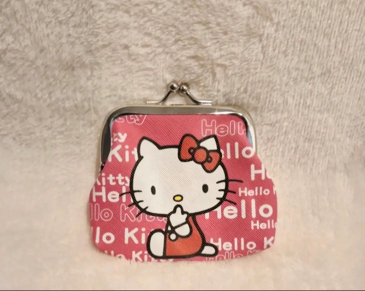 Children's hello kitty coin purse