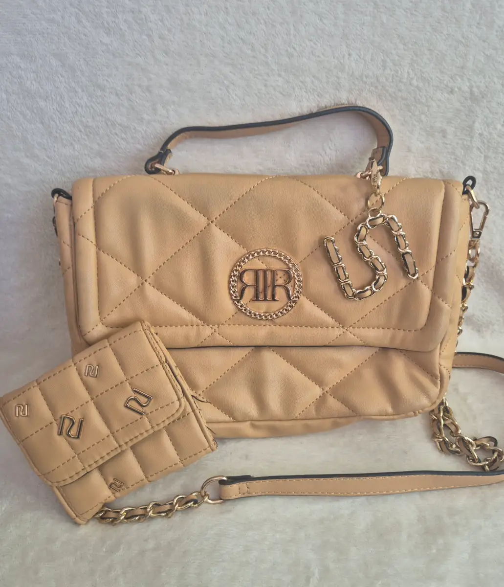 Ladies mustard River Island handbag