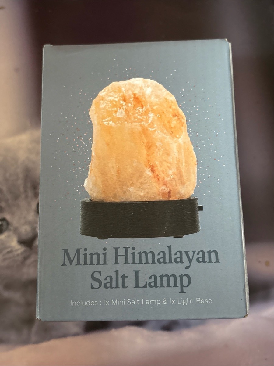 Mini Himalayan salt lamp