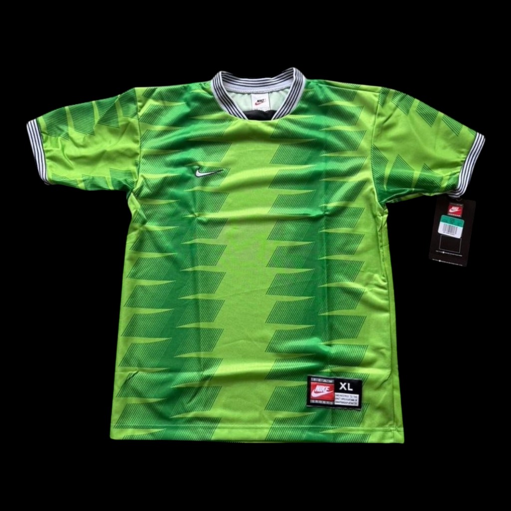 Nike Vintage Green Jersey Youth XL (Fits Men’s XS) Retro Swoosh Shirt