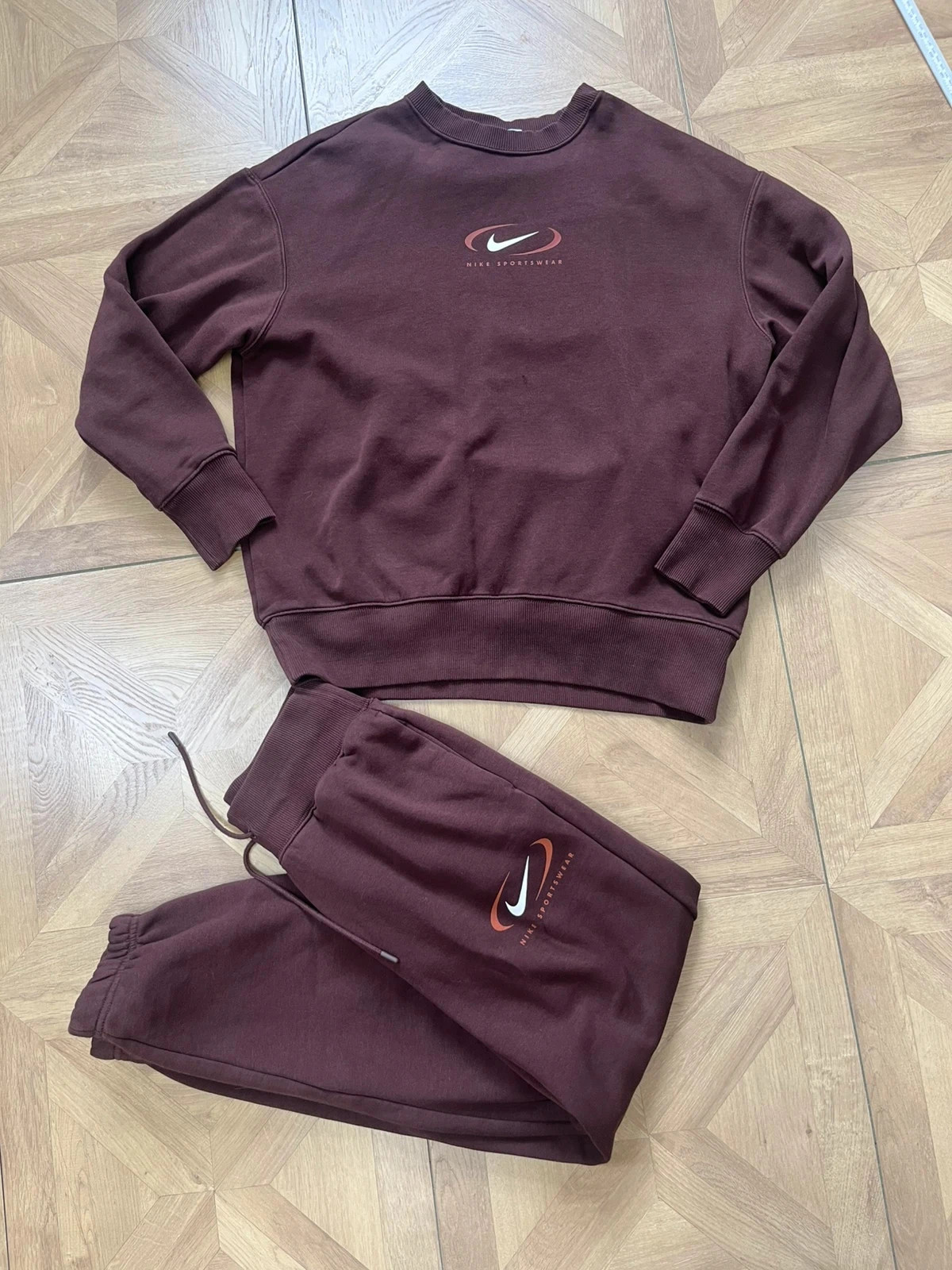 Nike brown women’s size XS tracksuit set