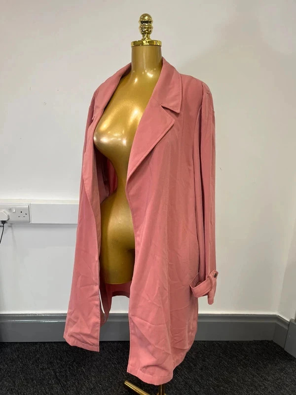 Dorothy Perkins uk 22 pink long sleeve light weight jacket