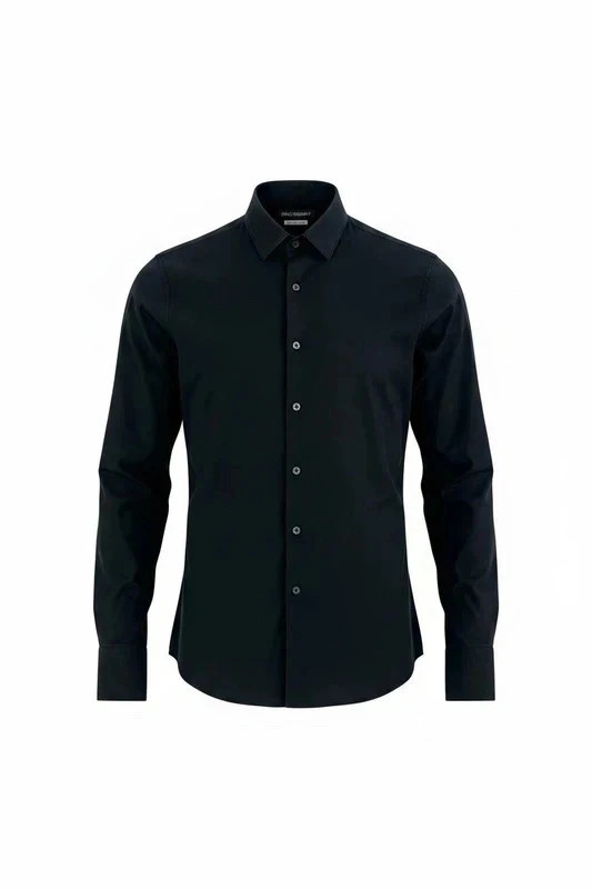Dolce & gabbana black sicilia shirt mens size 17/43 (xl/xxl) - good condition