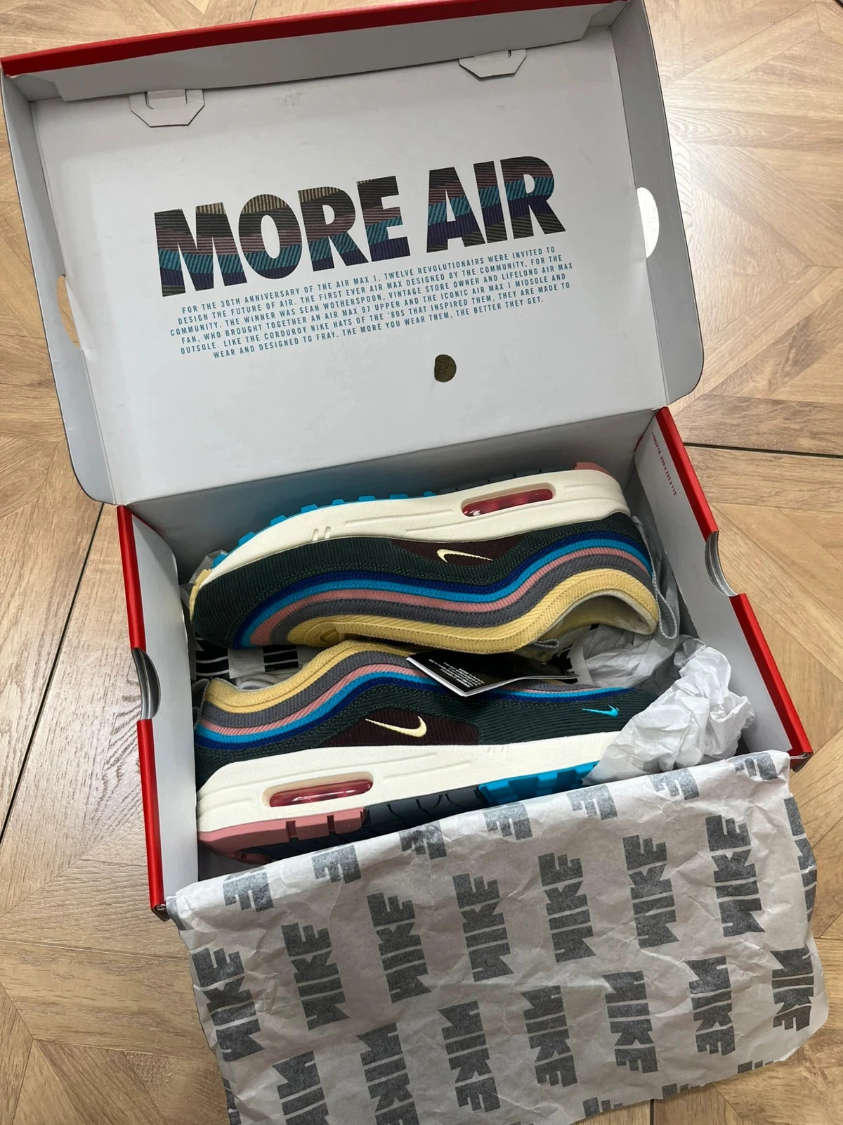 Nike Air Max 1/97 Sean Wotherspoon BNIB Size 9.5