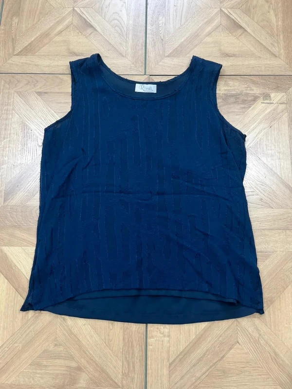 Women’s rivoli double lined navy blue uk 16 top
