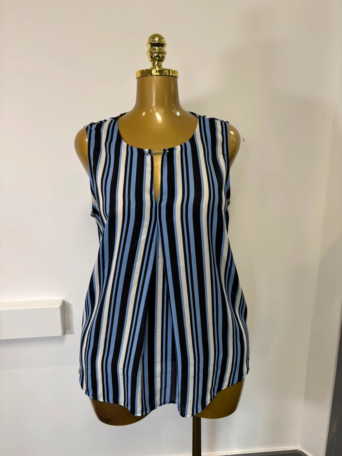 Women’s striped multicolour primark cami vest top uk 14