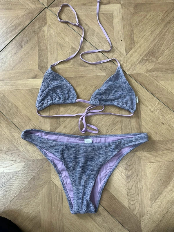 Women’s lilac size L primark bikini two piece set