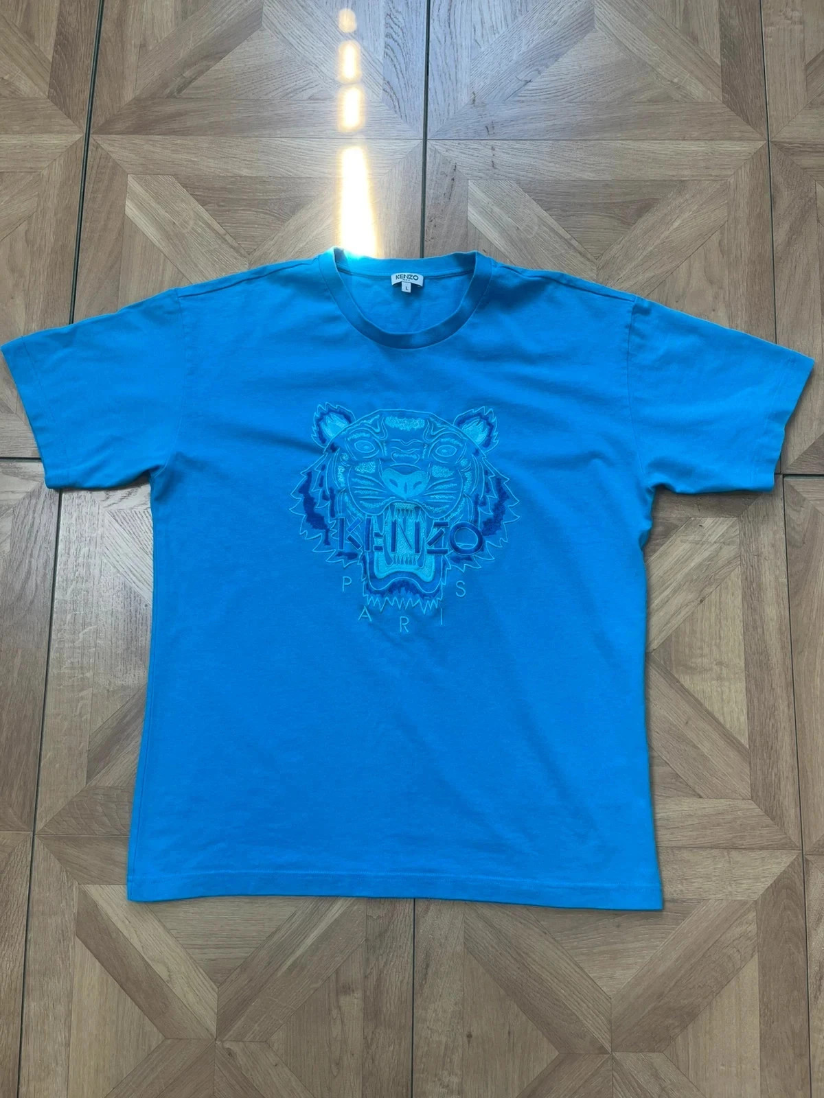 Men’s authentic size L blue kenzo t shirt