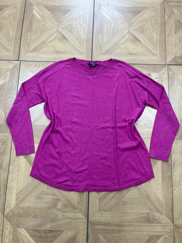 Joules knitwear hot pink uk 16 long sleeve jumper
