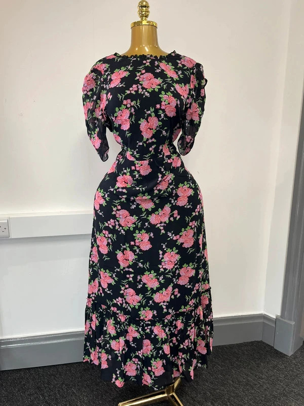 Women’s ro&zo brand new floral classy maxi dress