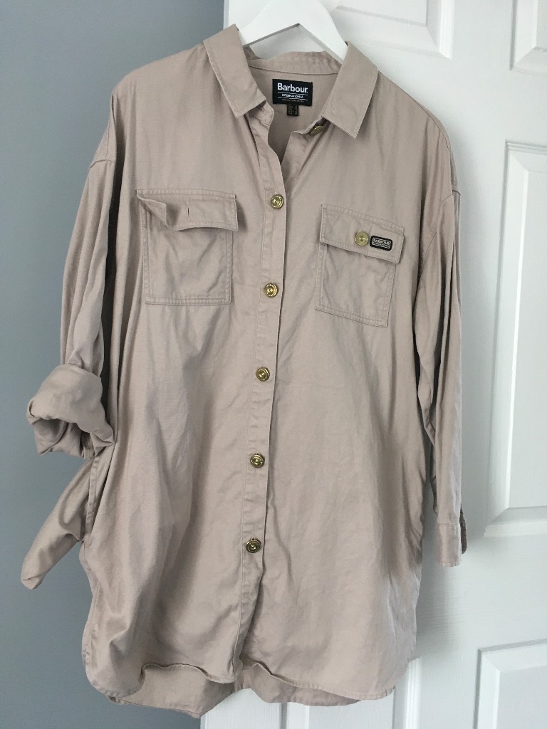 Ladies Barbour oversized overshirt