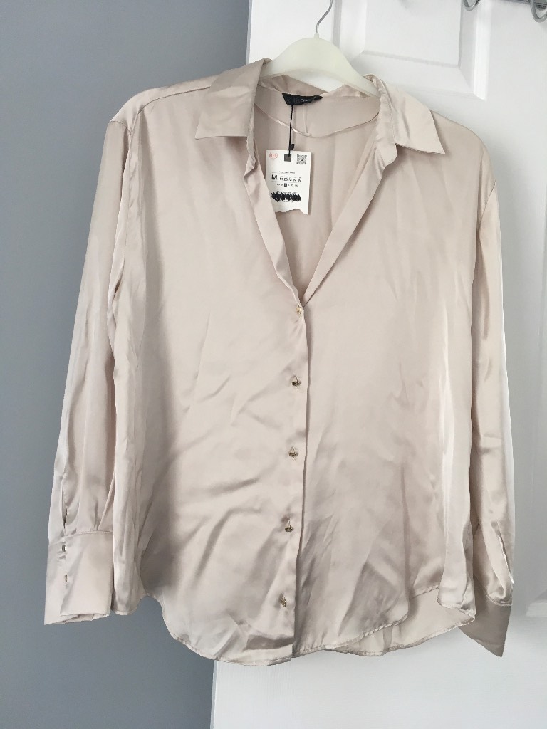 Zara shirt , beige