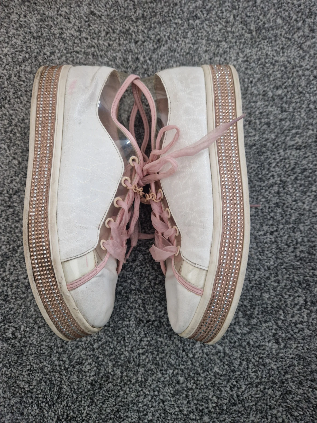 Girls/ladies River island trainers Uk size 3