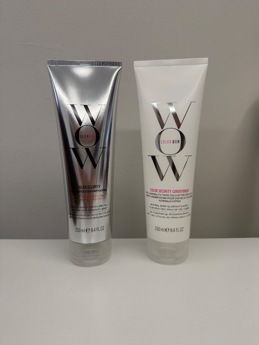 250ml Color WOW color security shampoo and conditioner