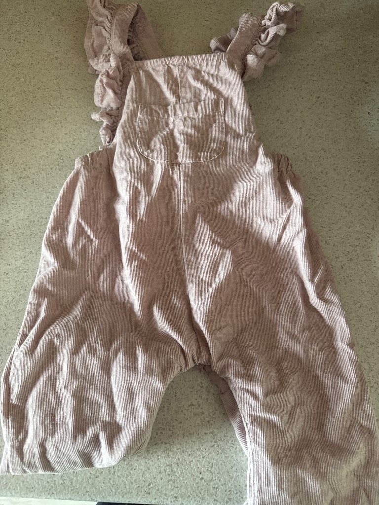 Next - Girls Dungarees 9-12 months