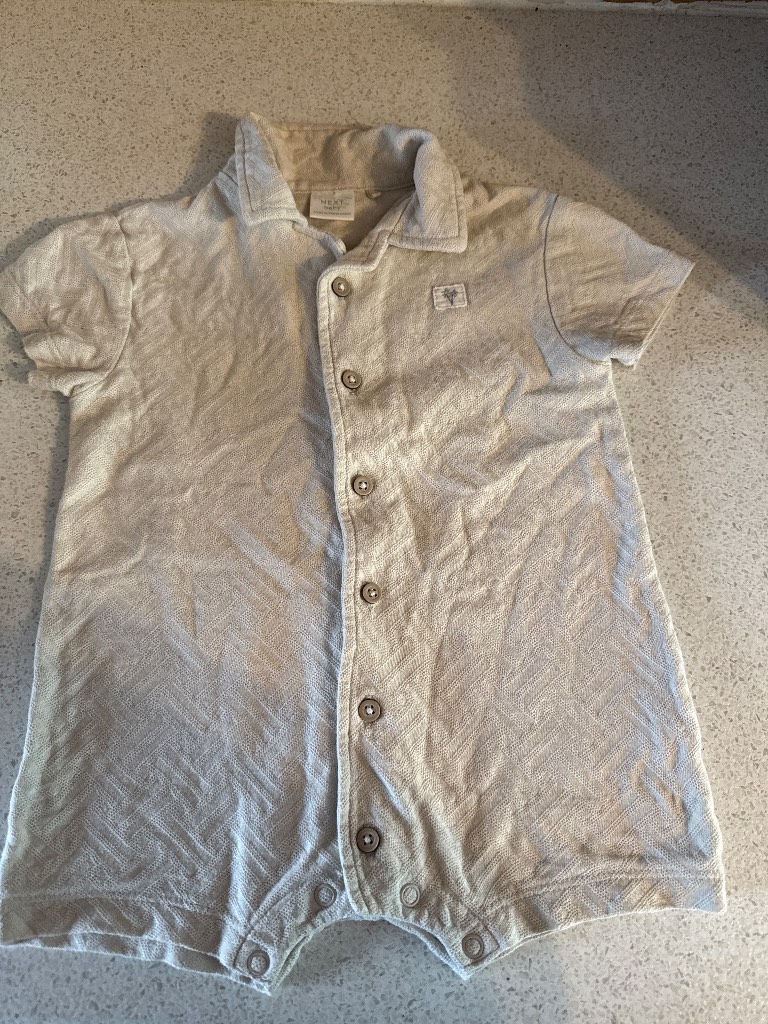 Next - Baby Boy Romper 3-6 months