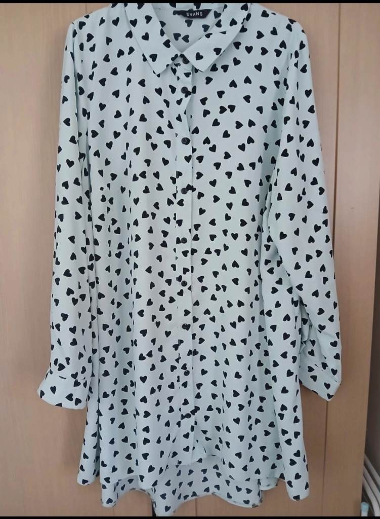 Evans longline shirt size 20