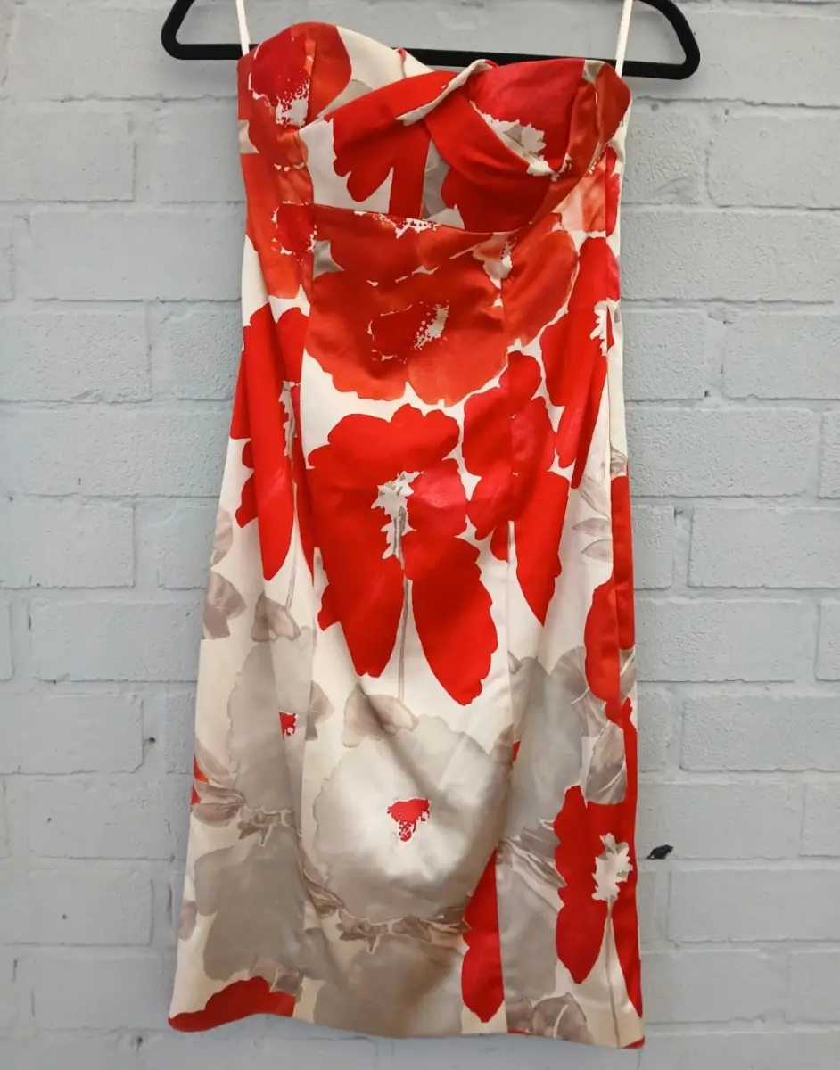 Coast strapless dress size 12