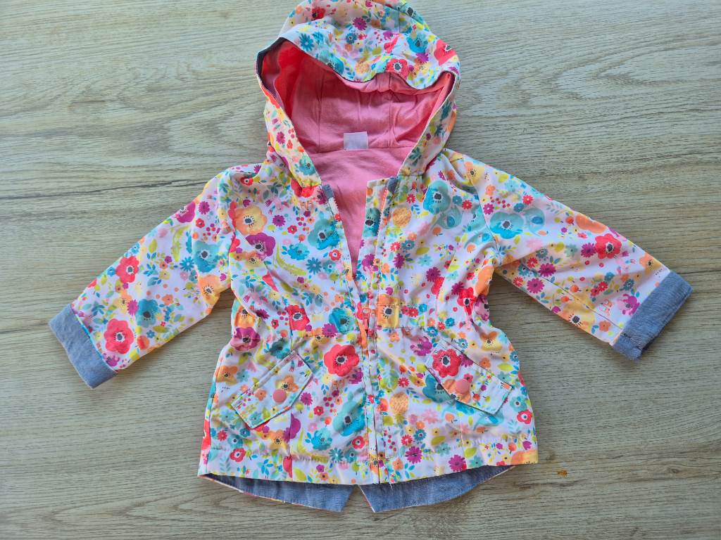 Floral summer coat 3-6mths
