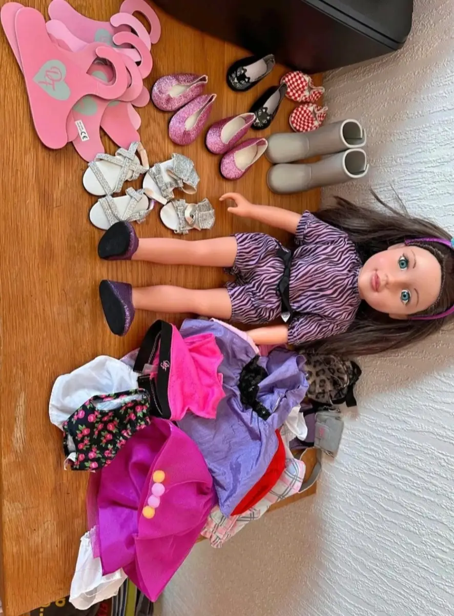 Designer friends doll and accessories bundle