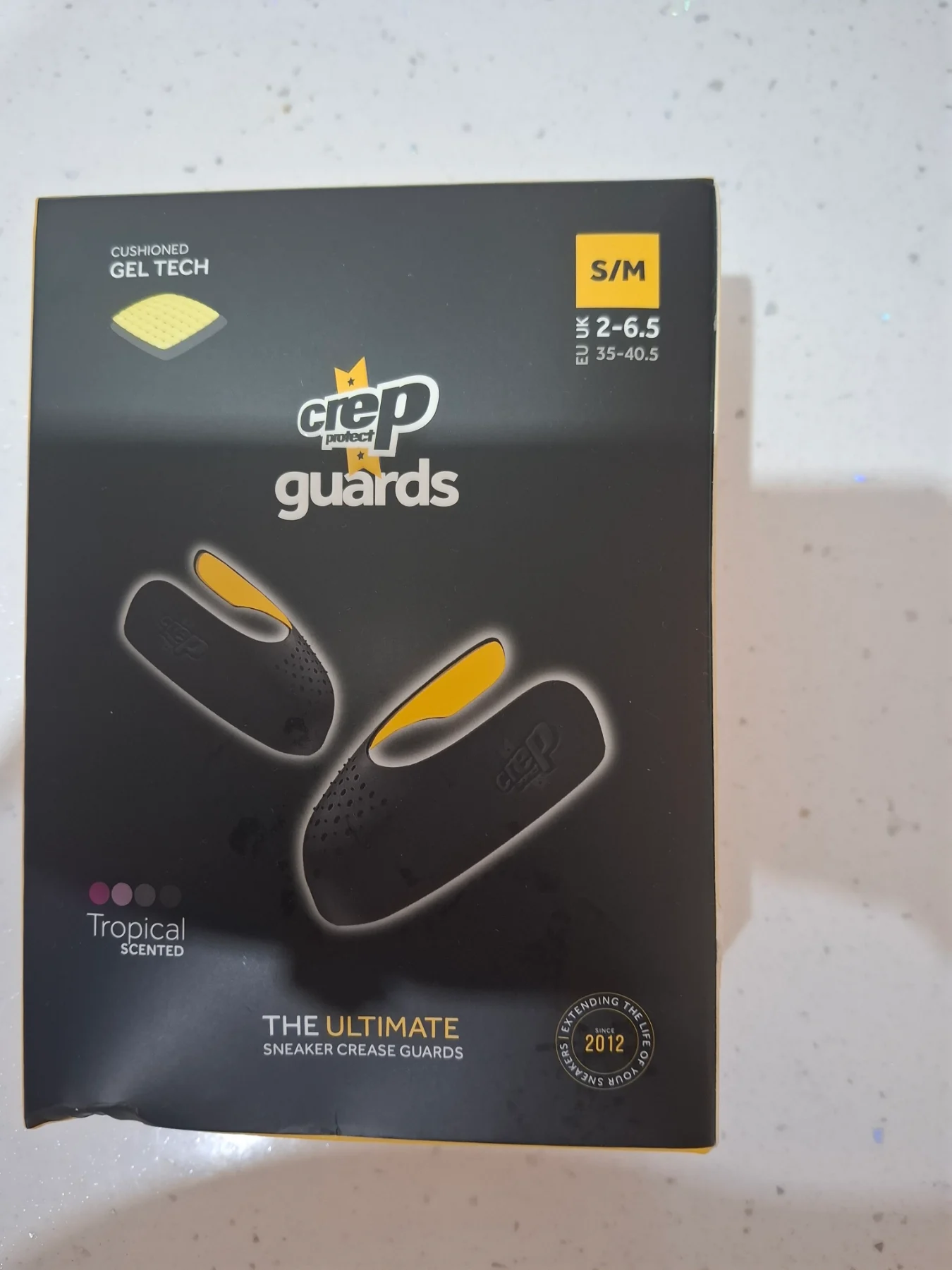 Crepe guards S/M 2-.5 BNIB