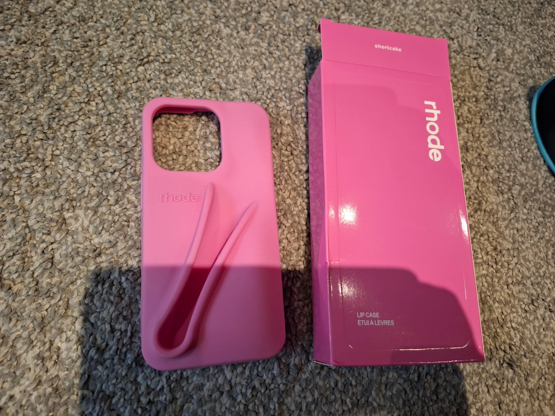 Rhode pink phone case BNIB never used iPhone compatible