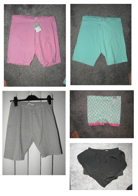 Size S Ladies shorts, 5 pairs