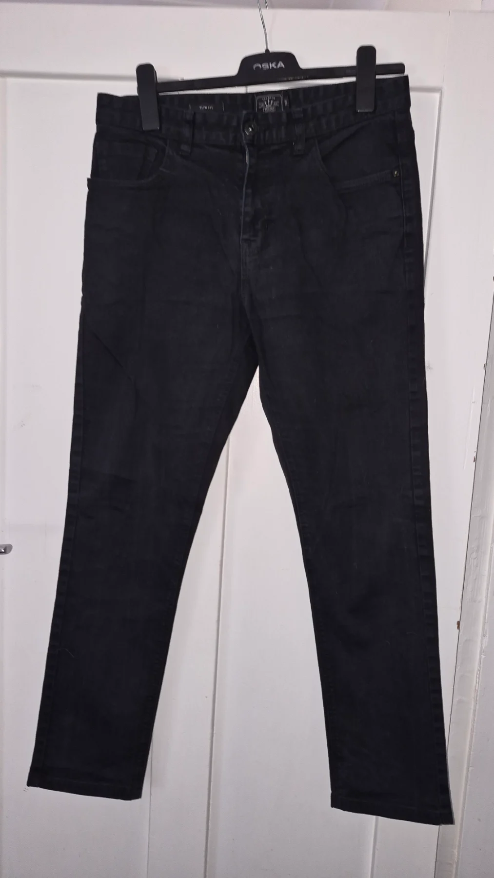 Next black jeans W34" L 40"