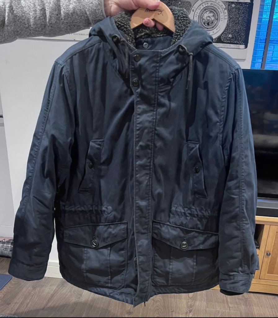 Red Herring men’s jacket size XL removable lining