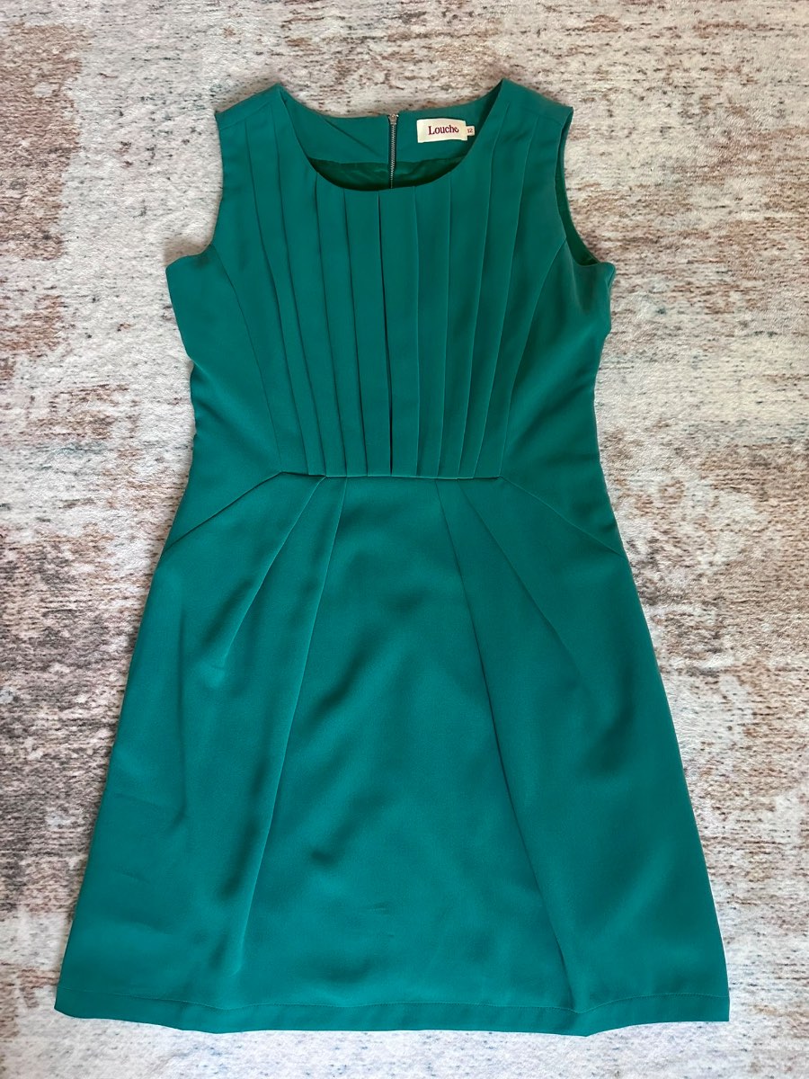 Emerald Green dress by Louche size 12