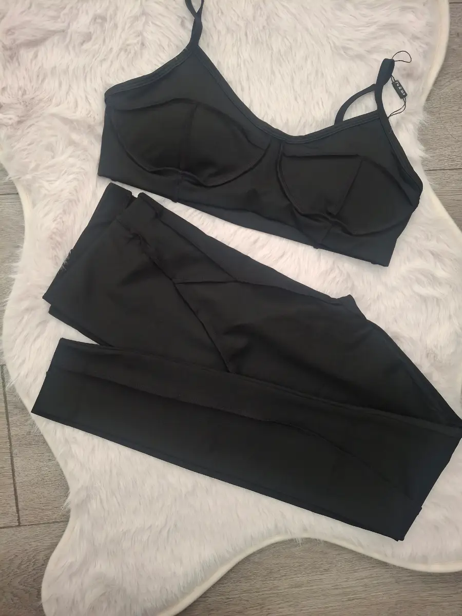 Black two piece set