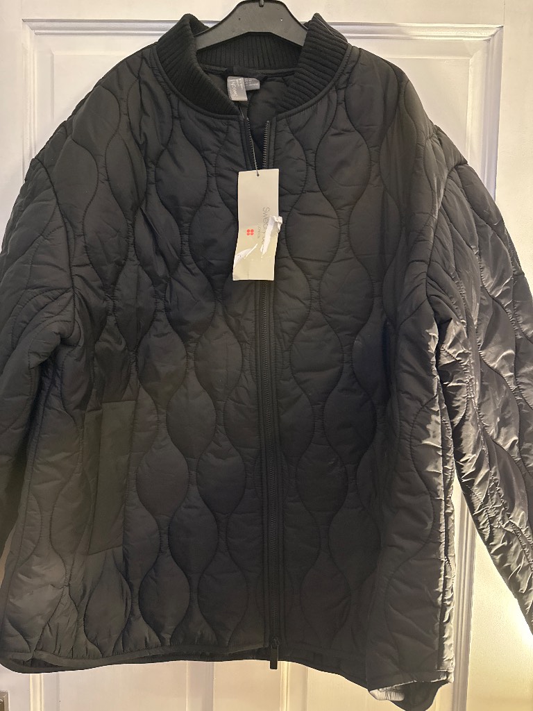 Sweaty Betty black jacket size xl