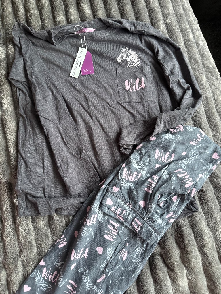 Foxbury girls wild pyjamas