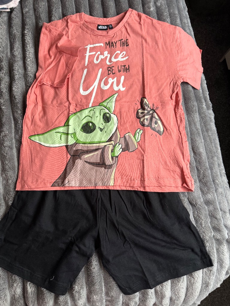 Star Wars age 9/10 short pjs