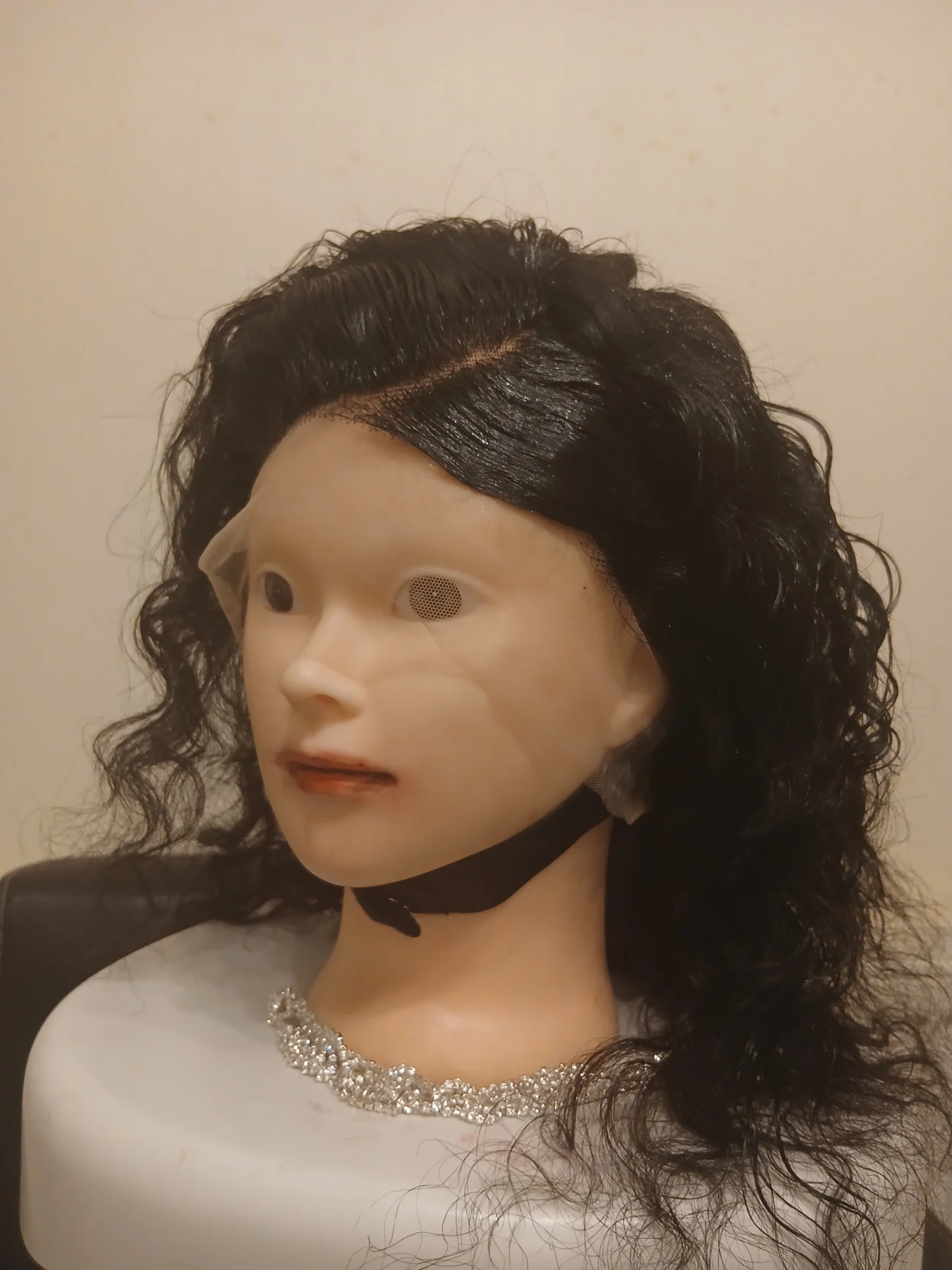 Loose deep HD lace human hair 14 inch