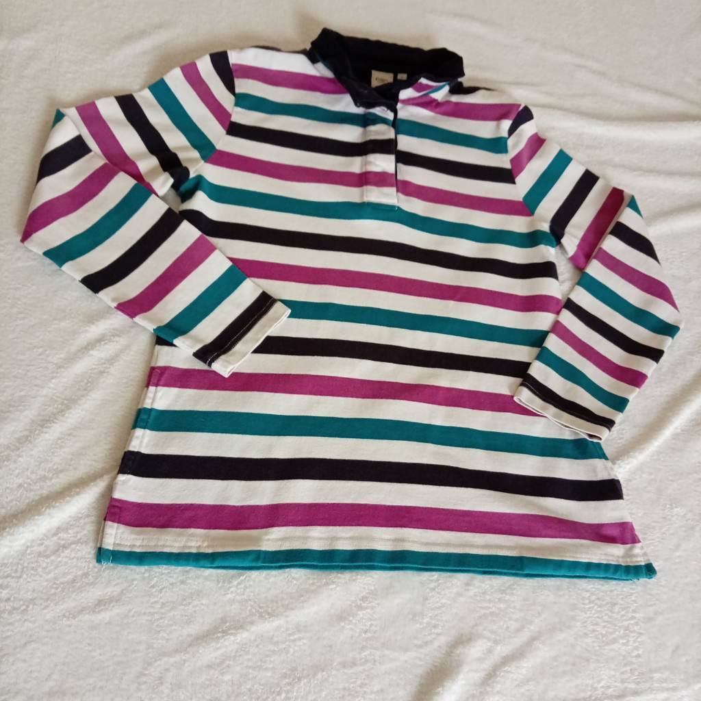 Cotton Traders women's Striped Jumper - Size 14