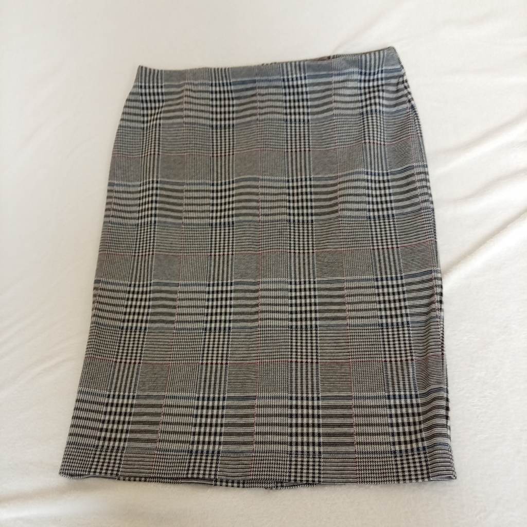 Marks & Spencer Classic Women’s Checked Pencil Skirt - Size 16