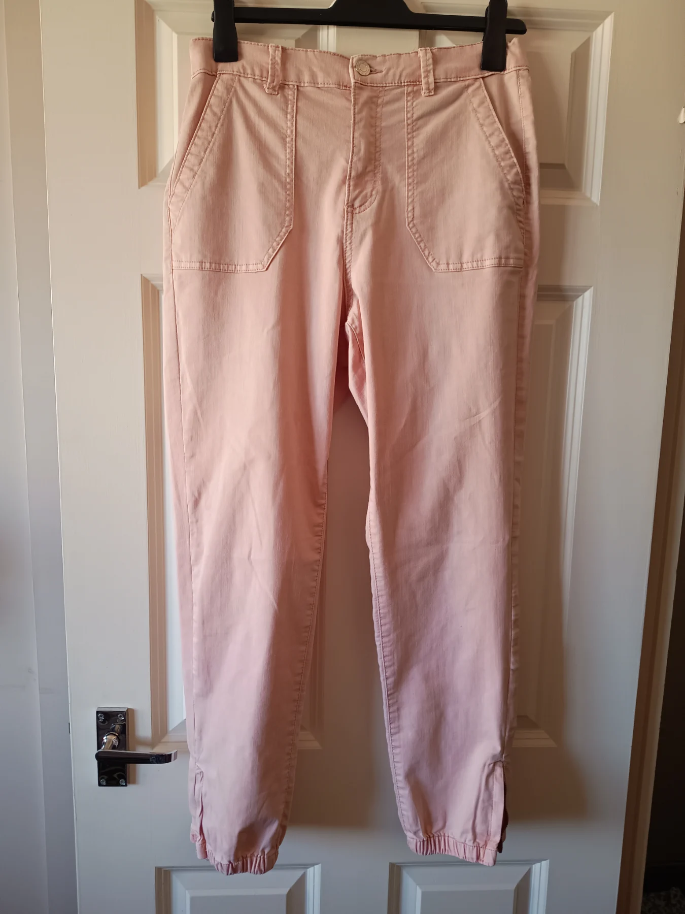 Marks and Spencer m&s pink cargo trousers size 12
