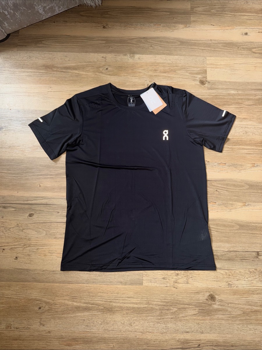 Black on cloud t-shirt