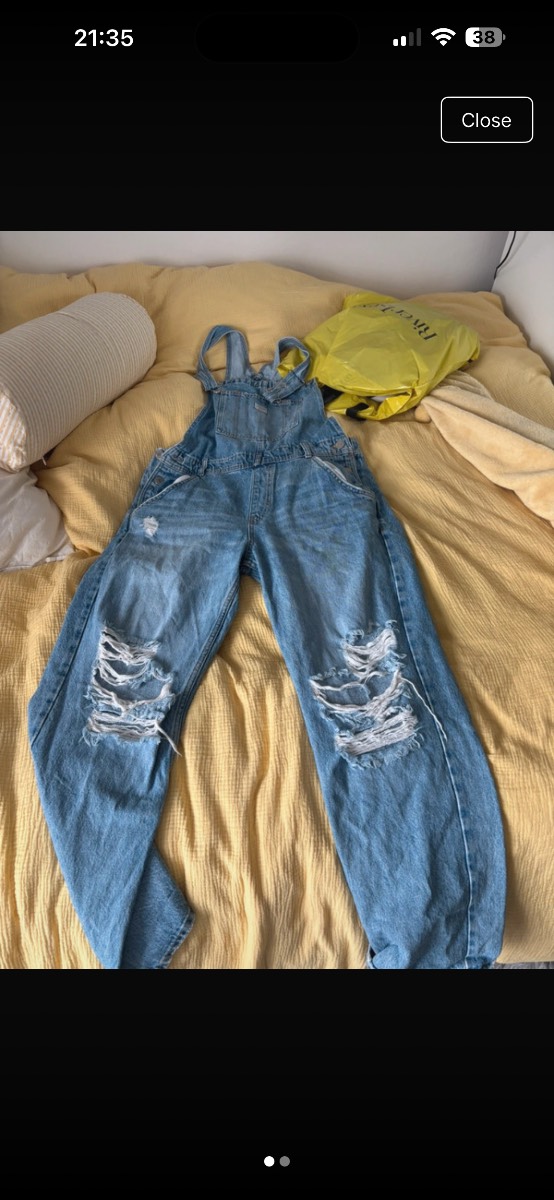 Pull & bear dungarees L