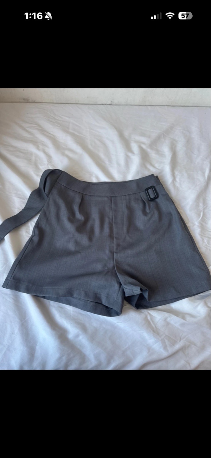 Grey skort