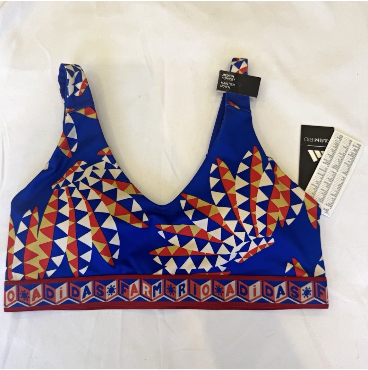 Adidas ladies sports bra size L