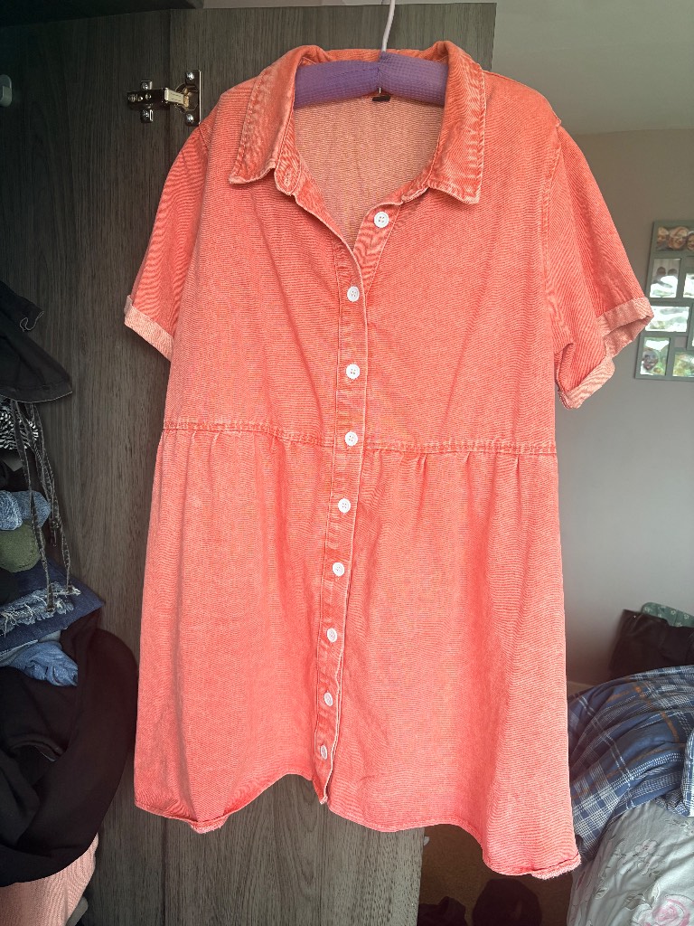 Ladies denim dress size 18